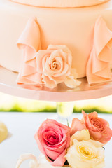Sweets desserts spring summer theme table at event