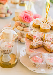 Sweets desserts spring summer theme table at event