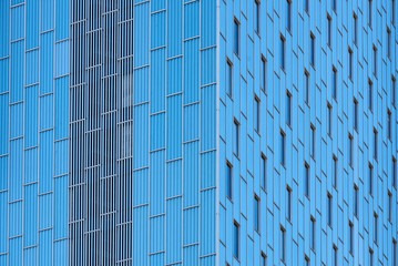 Contemporary building exterior with modern elements