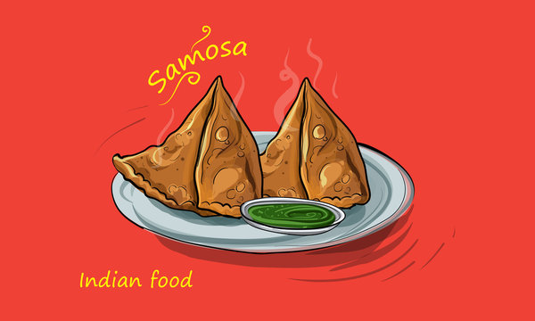 Samosa Vector Images – Browse 1,841 Stock Photos, Vectors, and Video |  Adobe Stock