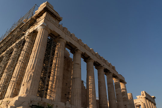 Fototapeta The Parthenon at the Acropolis in Athens Greece