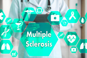 Medical Doctor  and Multiple sclerosis , neurological disorder words in Medical network connection