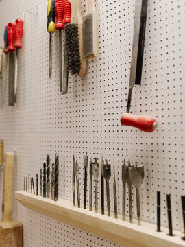 Set of tools and drills