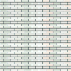 Brick wall background seamless pattern.