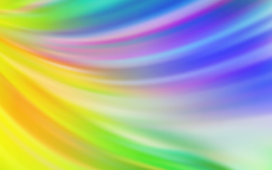 Light Multicolor vector abstract blurred background.