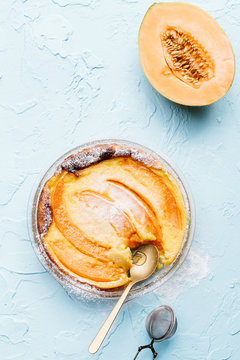 Melon Clafoutis