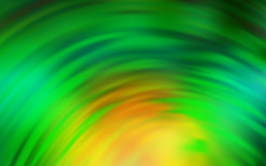 Light Green, Yellow vector backdrop with wry lines.