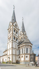 Fototapeta na wymiar Church of St. Severus (Basilika St. Severus) Boppard Rhineland Palatinate Germany