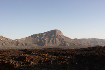 Landscape of El Teide National Park