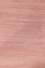 Dark brawn fabric background texture. Detail of textile material close-up