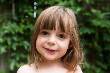 Portrait of a 3 year old