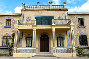 Vega Baja del Segura - Jacarilla - Jard&iacute;n del Palacio del Marqu&eacute;s de Fontalba e iglesia