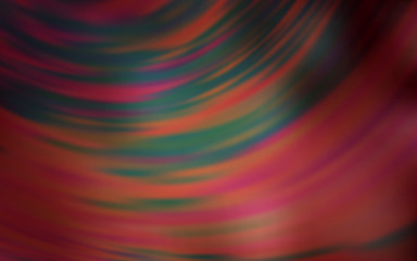 Dark Red vector blurred and colored pattern.