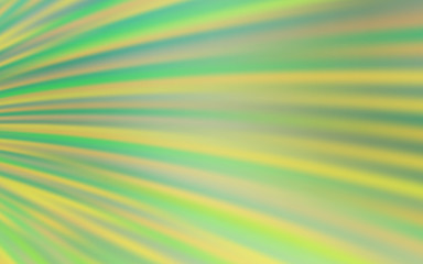 Light Green vector texture with curved lines.