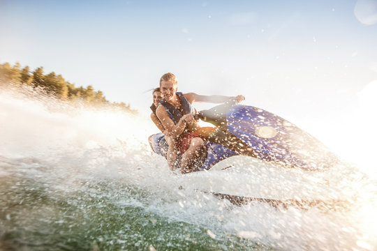 Summertime Jetski Action