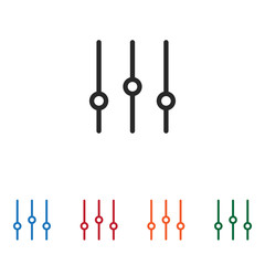 Settings vector icon