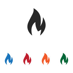 Fire vector icon