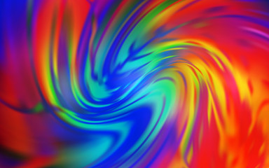 Obraz premium Dark Multicolor vector blurred and colored pattern.