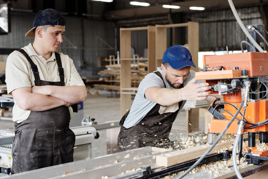 Joiner Using Drilling Machine