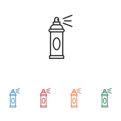 Spray can vector icon