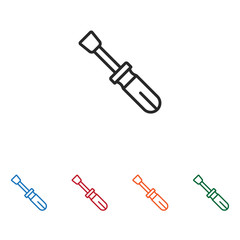 Screwdriver vector icon