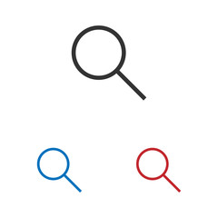 Magnifier glass icon