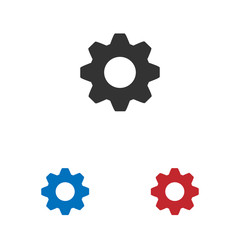 Setting icon isolated on white background. Setting icon in trendy design style. Setting vector icon modern and simple flat symbol for web site, mobile app, UI. Setting icon vector illustration, EPS10.