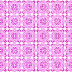 Pink geometric seamless pattern. 
