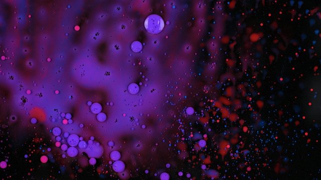 Abstract moving neon colors