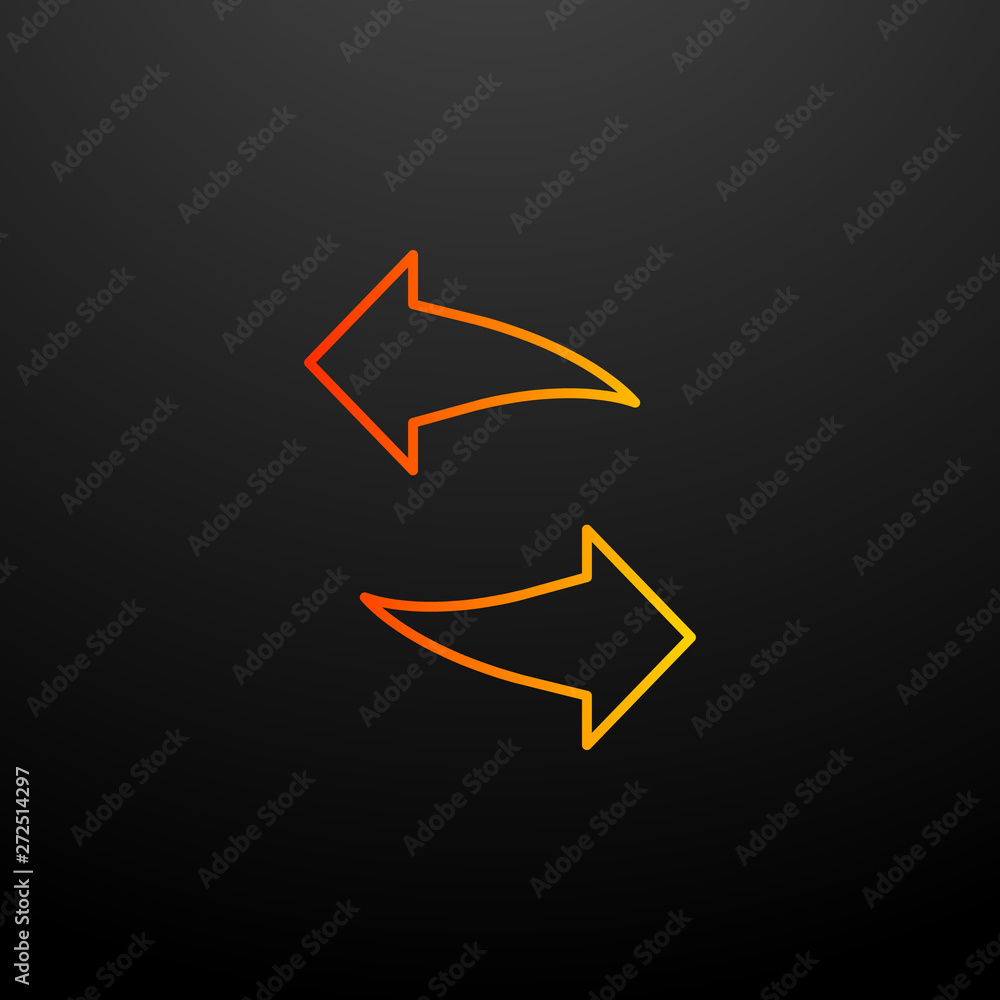 Poster refresh nolan icon. elements of ecology set. simple icon for websites, web design, mobile app, info 