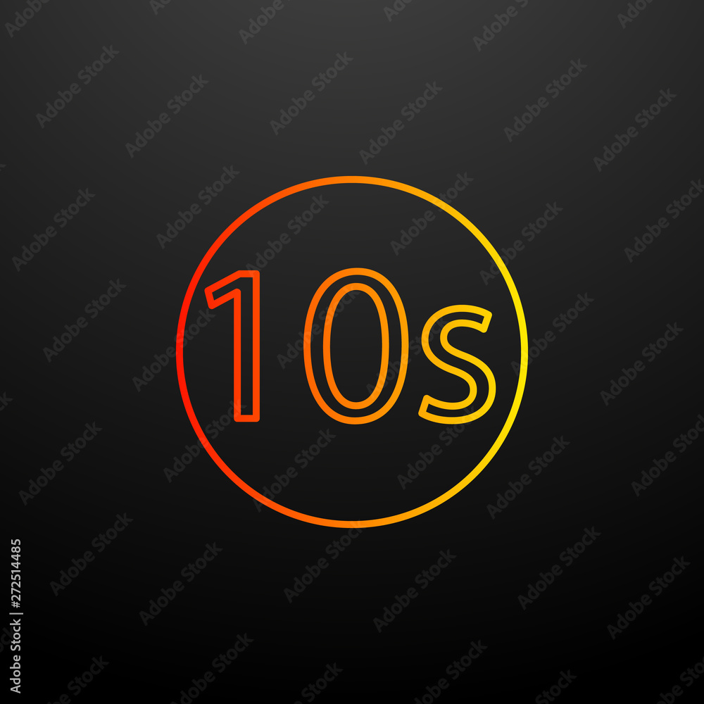 Poster timer nolan icon. elements of image set. simple icon for websites, web design, mobile app, info grap