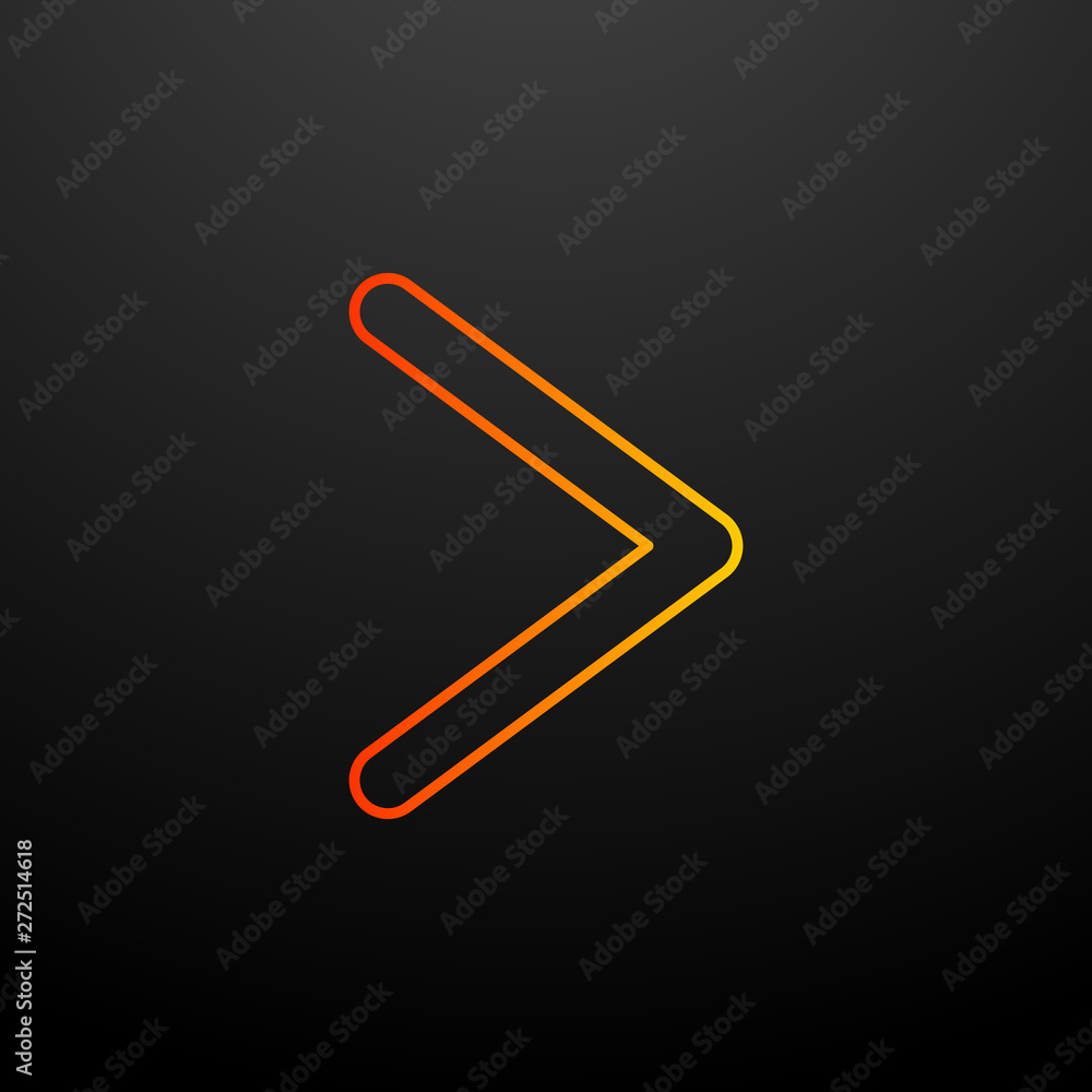 Poster right nolan icon. elements of image set. simple icon for websites, web design, mobile app, info grap