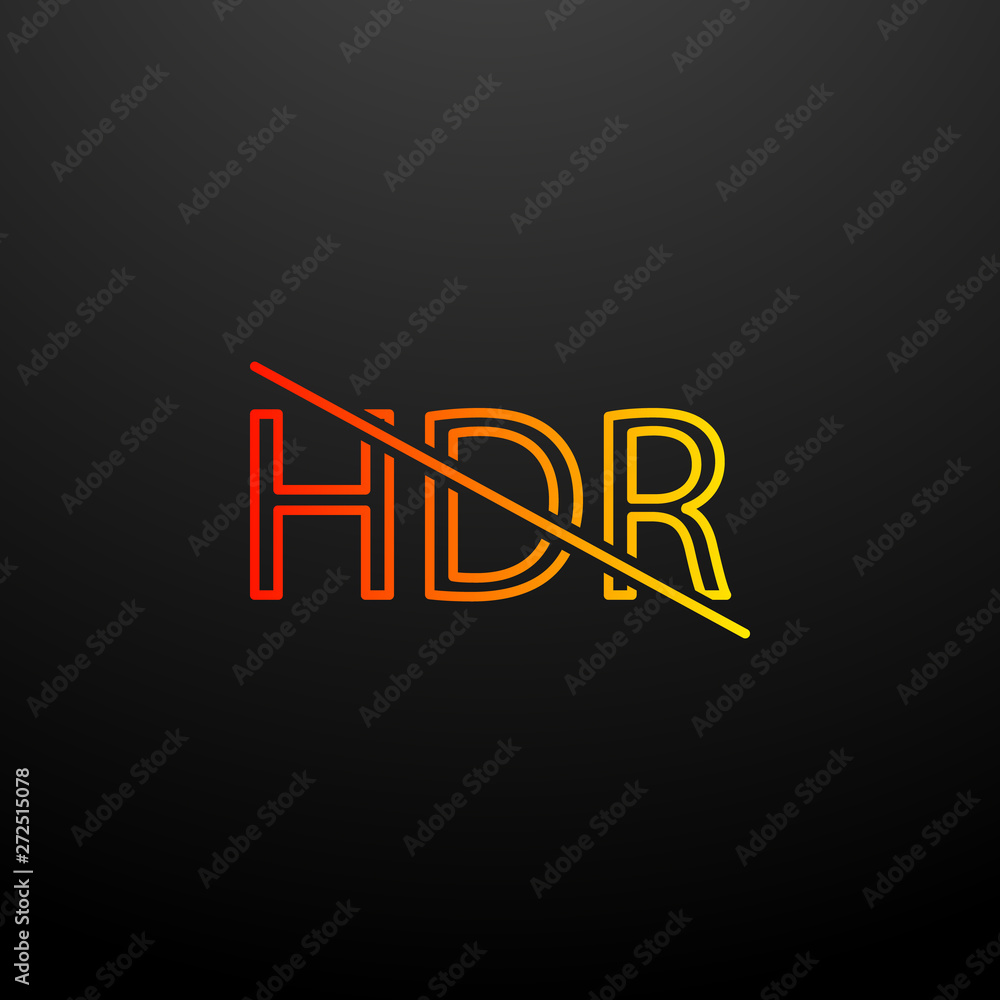 Poster hdr nolan icon. elements of image set. simple icon for websites, web design, mobile app, info graphi