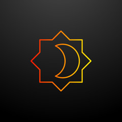 Brightness nolan icon. Elements of image set. Simple icon for websites, web design, mobile app, info graphics