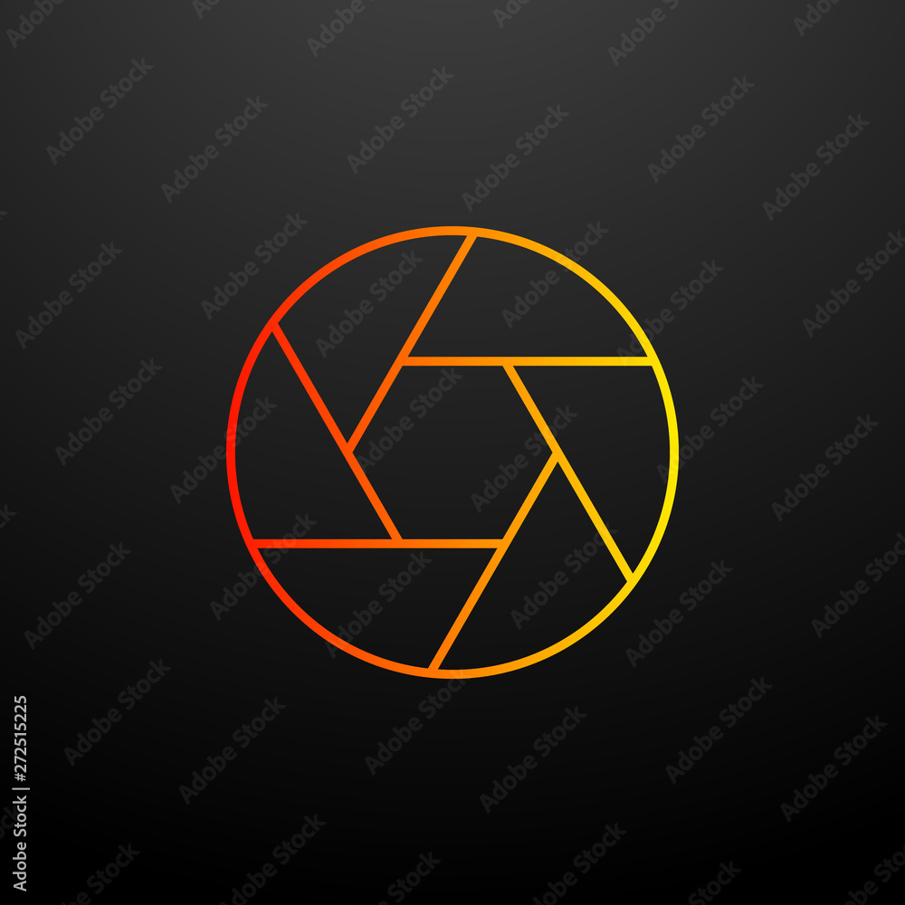 Poster lens nolan icon. elements of image set. simple icon for websites, web design, mobile app, info graph
