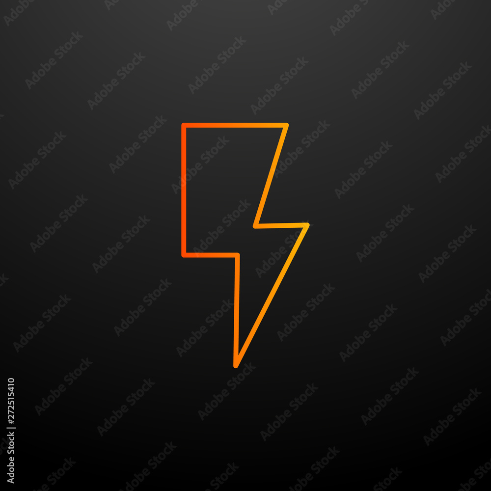 Poster flash nolan icon. elements of image set. simple icon for websites, web design, mobile app, info grap
