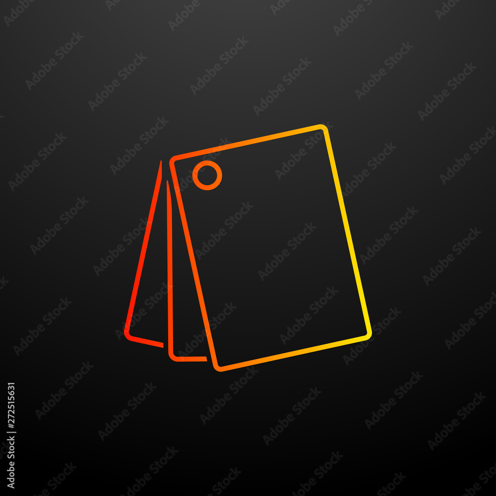 Aufkleber color palette nolan icon. elements of image set. simple icon for websites, web design, mobile app, i