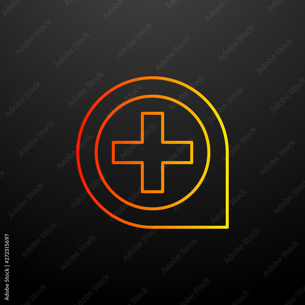 Poster zoom in nolan icon. elements of image set. simple icon for websites, web design, mobile app, info gr