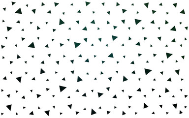 Dark Green vector  abstract mosaic backdrop.
