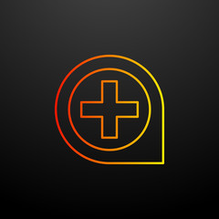 Zoom in nolan icon. Elements of image set. Simple icon for websites, web design, mobile app, info graphics