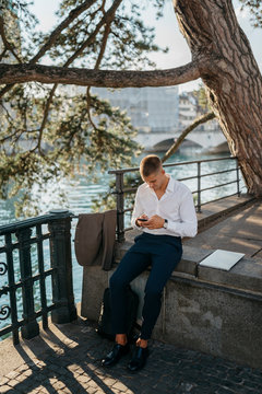 Young businessman
