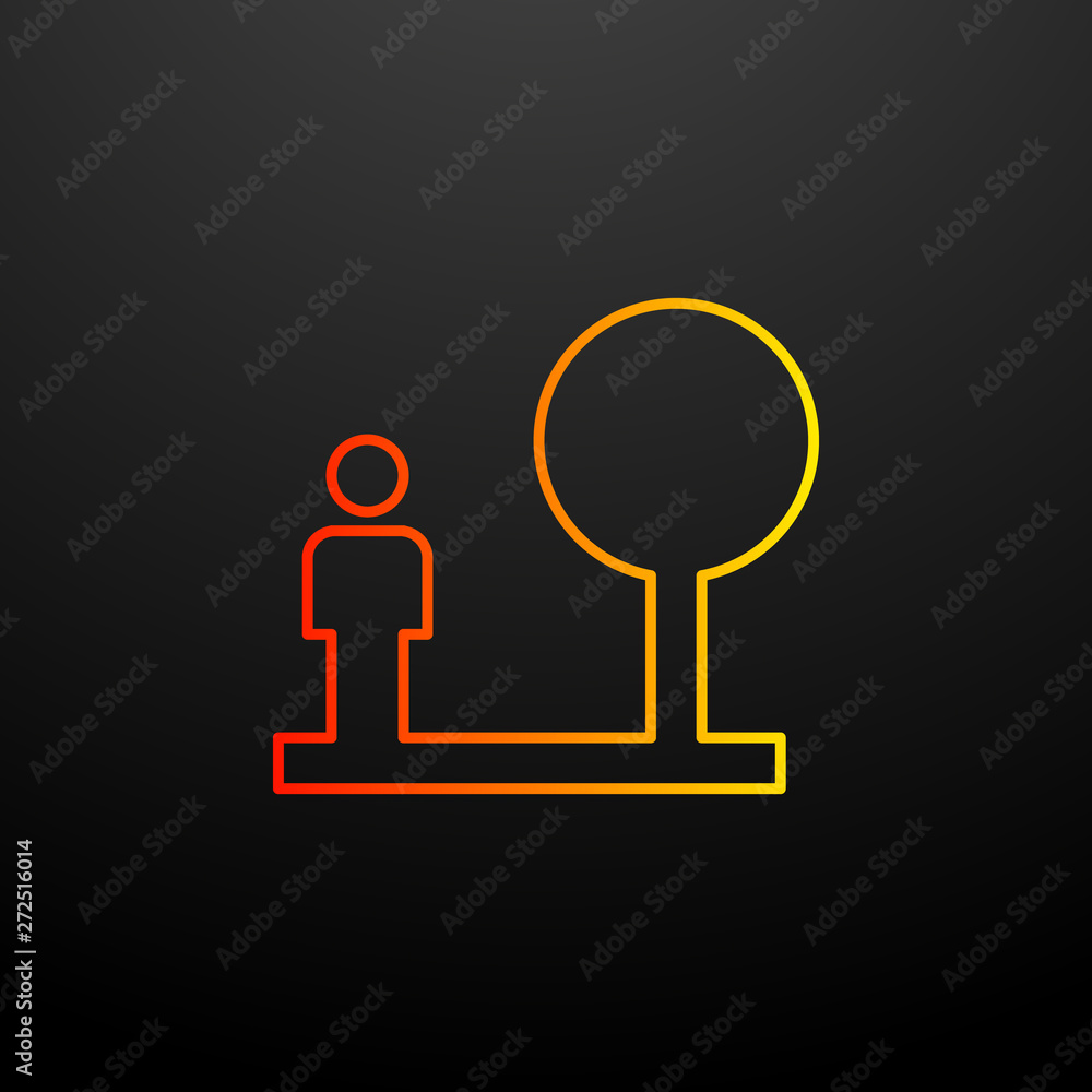 Poster people nolan icon. elements of image set. simple icon for websites, web design, mobile app, info gra