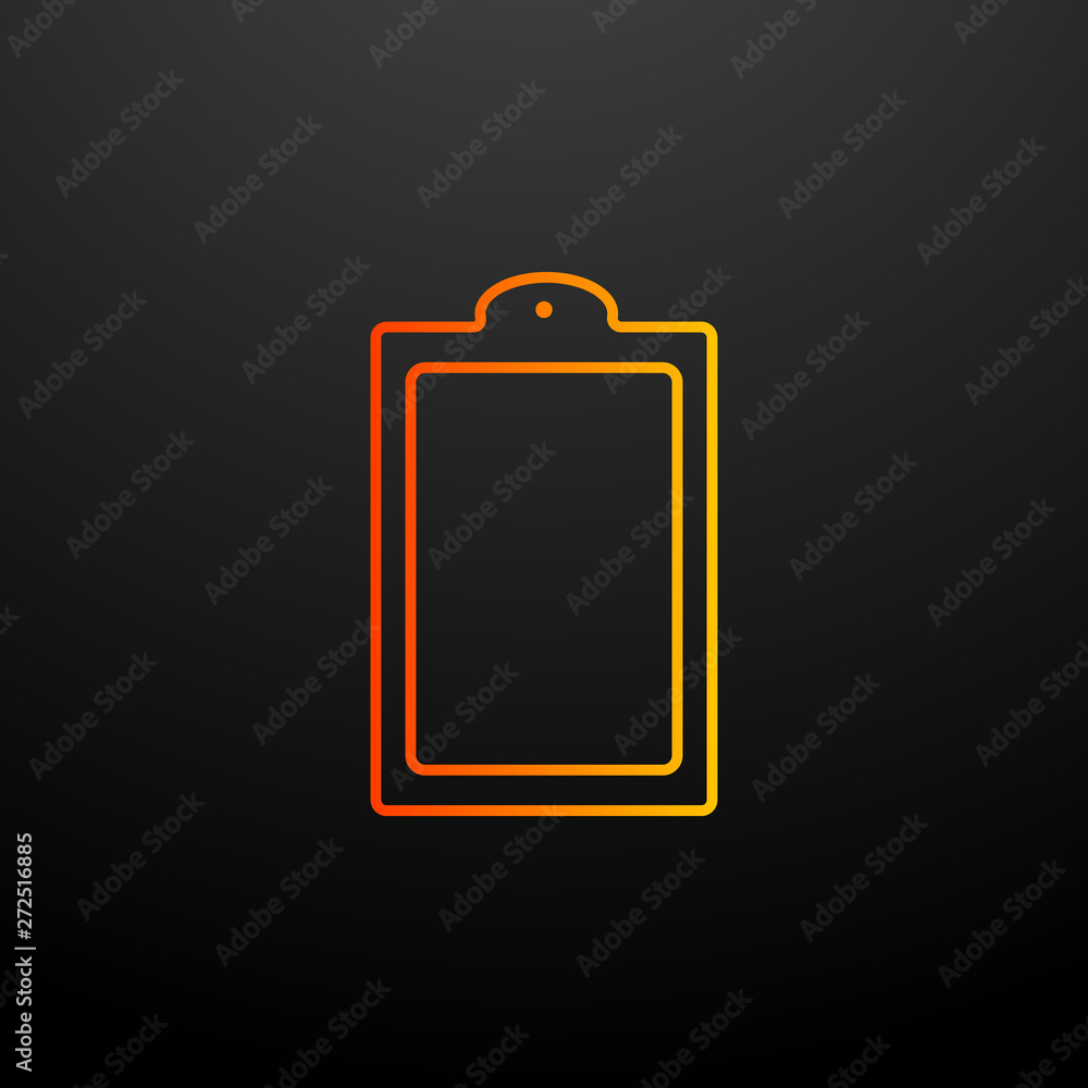 Poster chopping board nolan icon. elements of kitchen set. simple icon for websites, web design, mobile app