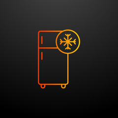 refrigerator nolan icon. Elements of automation set. Simple icon for websites, web design, mobile app, info graphics