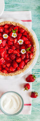 Strawberry Jelly Pie
