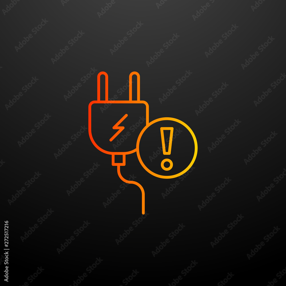Aufkleber fork nolan icon. elements of automation set. simple icon for websites, web design, mobile app, info 