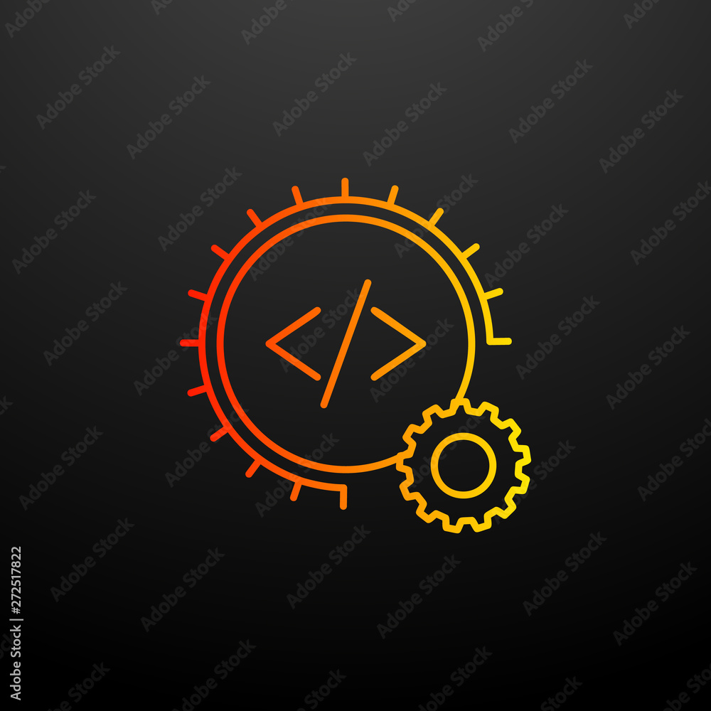 Poster automation nolan icon. elements of automation set. simple icon for websites, web design, mobile app,