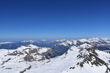 Obraz premium Swiss Alps horizon