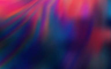 Obraz premium Dark Pink, Blue vector glossy abstract backdrop.