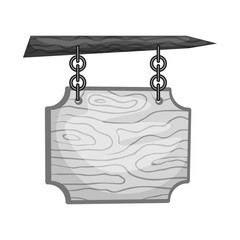 Isolated object of billboard and post  symbol. Set of billboard and signage  vector icon for stock.